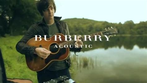 burberry acoustics guy walks|Just Launched: Burberry Acoustic .